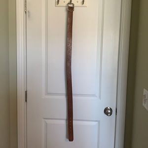 Fossil leather belt brown 42.75”